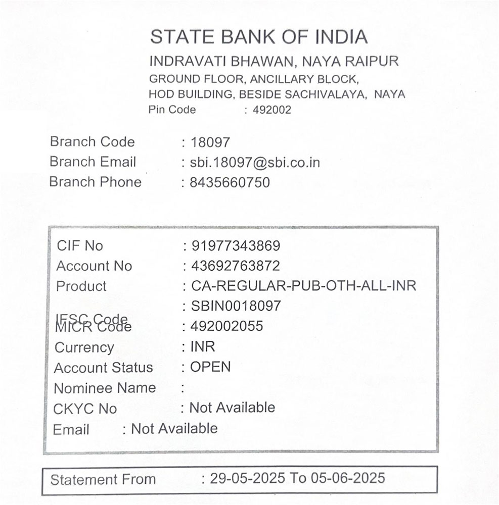 Chhattisgarh State Finance Service Officers Association